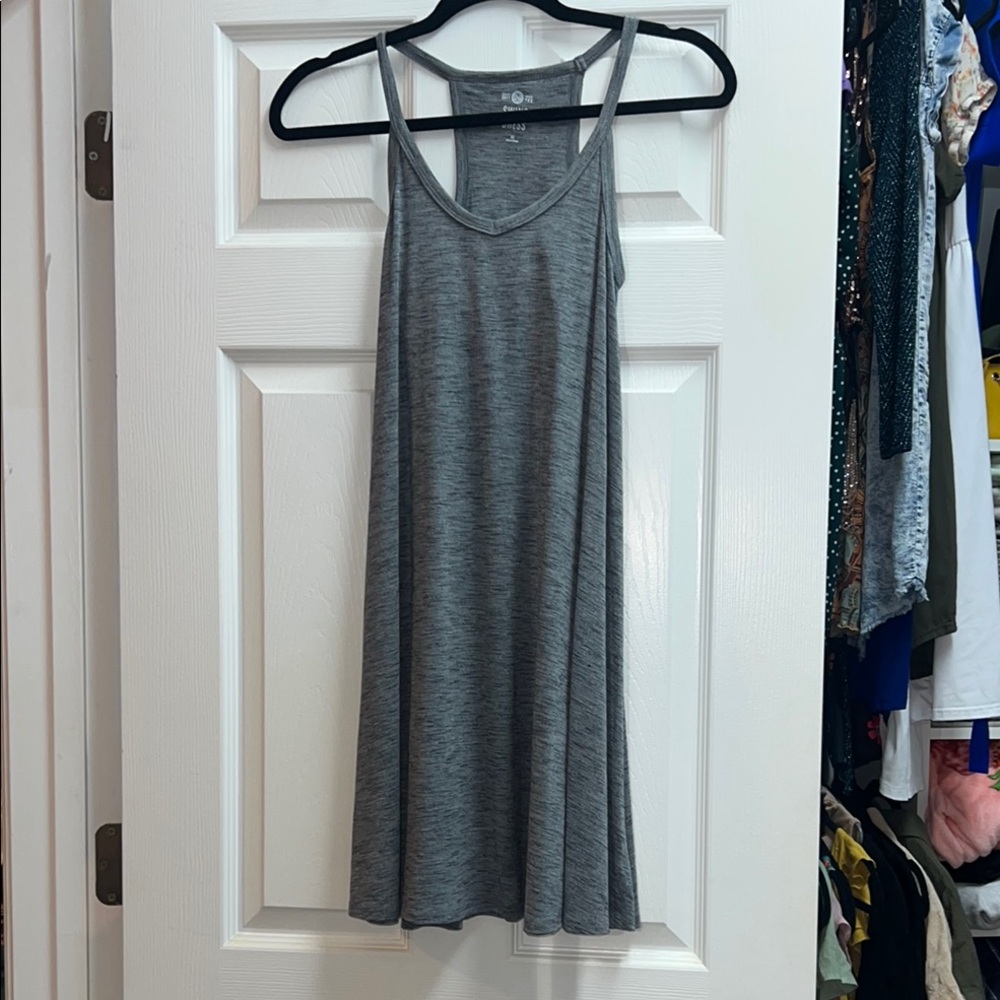 So- Gray Sleeveless Women's Sports Dress
